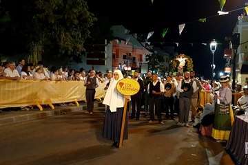 La carreta de Arenales triunfa en la romería de Valsequillo (Foto Francisco Javier Santana)